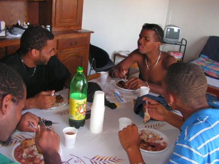 a table...